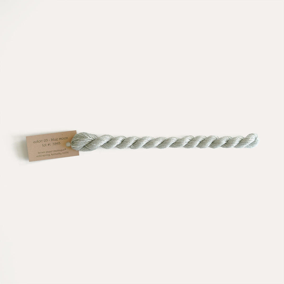05 Blue Moon Silk & Ivory Thread for Needlepoint