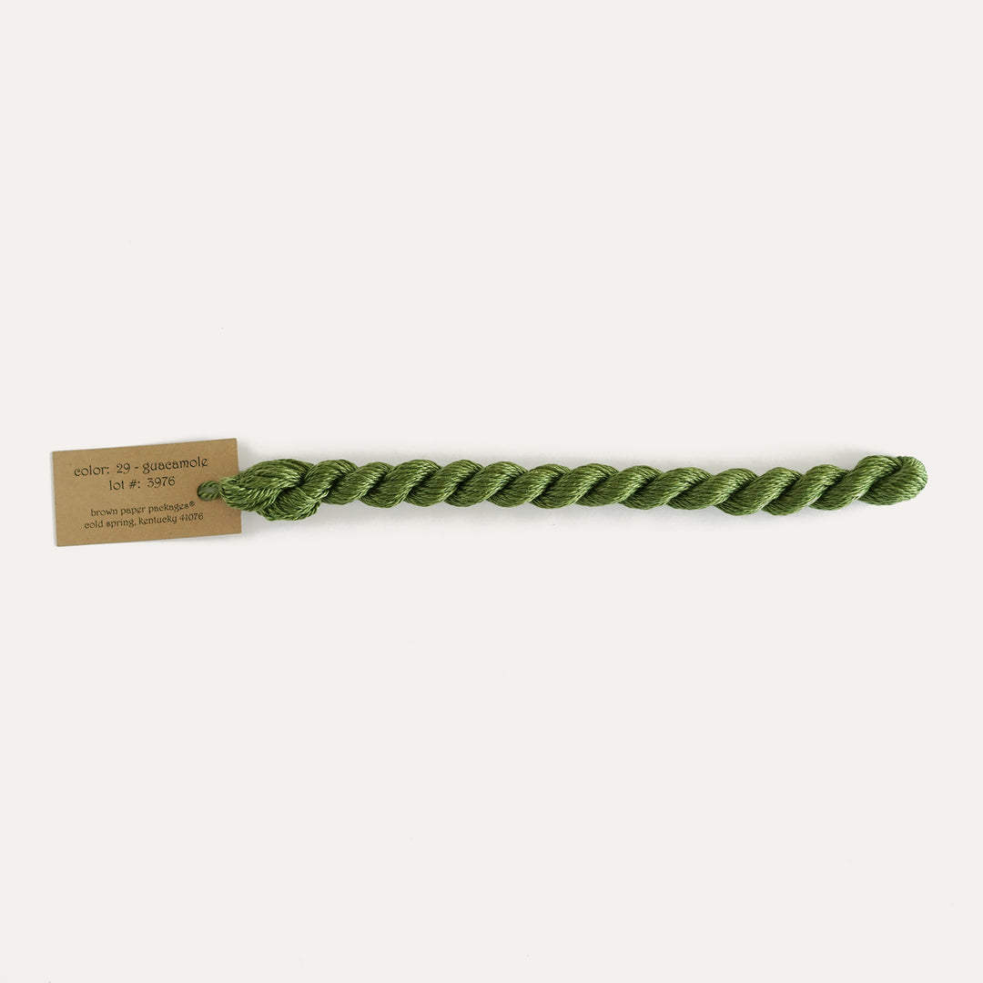 29 Guacamole Silk and Ivory needlepoint thread