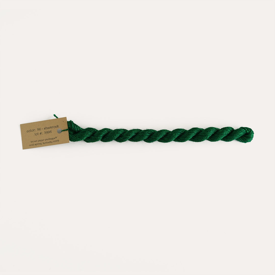 86 Shamrock Silk and Ivory needlepoint thread