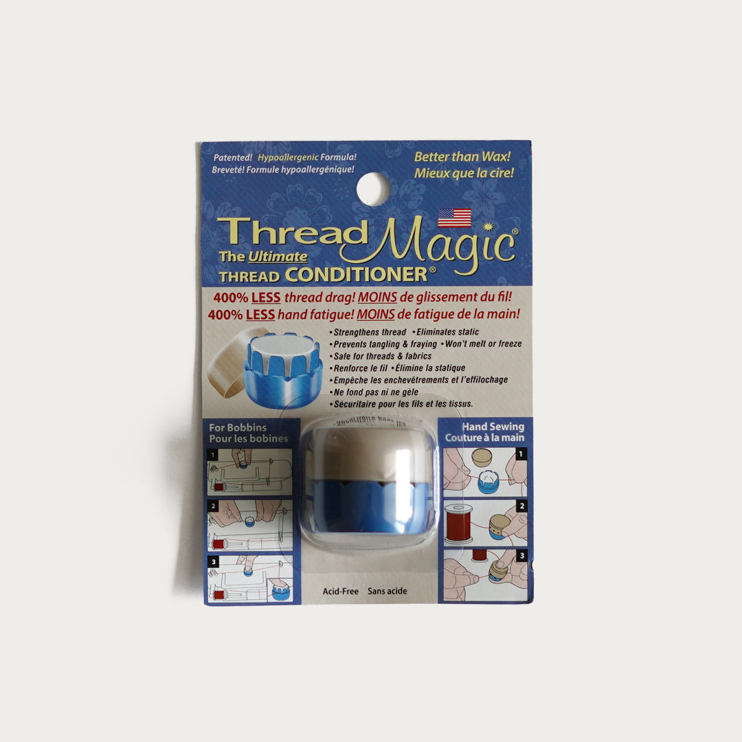 Thread Magic thread conditioner for needlepoint, reduces drag and prevents tangling. Ideal for metallics, silks, and rayon.