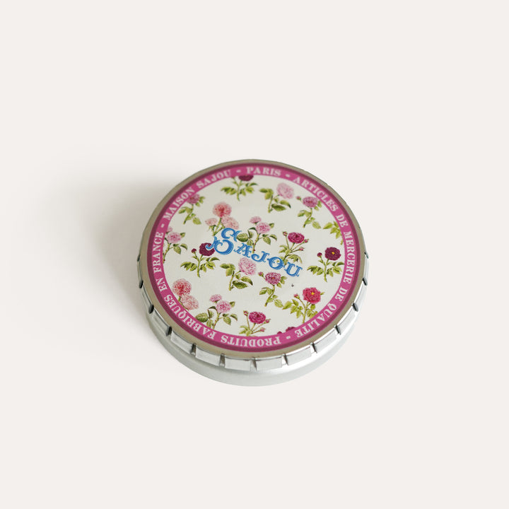 Click-Clack Needlepoint Storage Tin – Josephine’s Roses