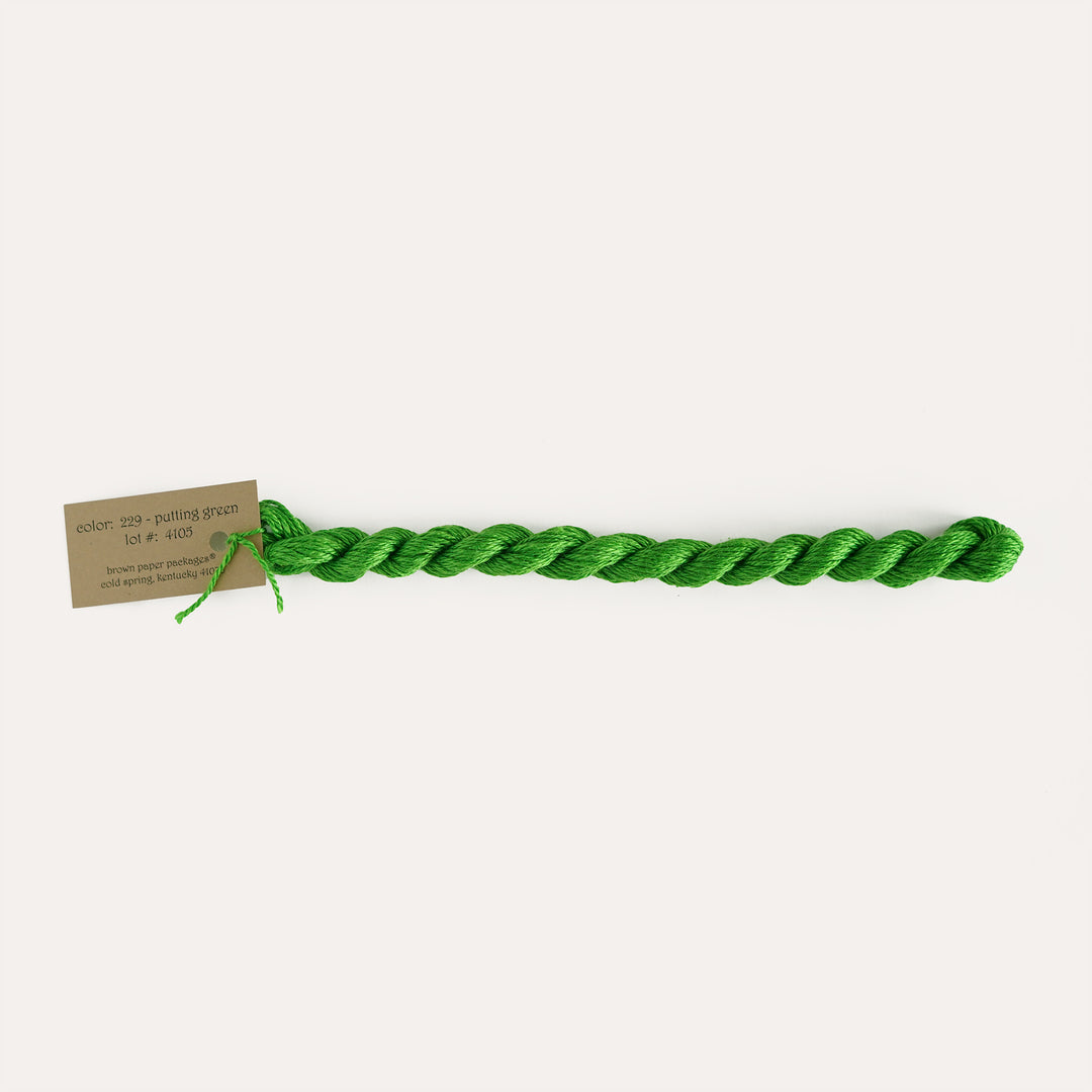 Silk & Ivory 229 Putting Green needlepoint thread skein