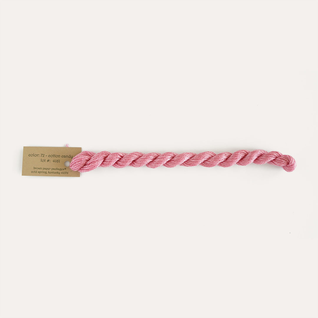 Silk & Ivory 72 Cotton Candy needlepoint thread skein