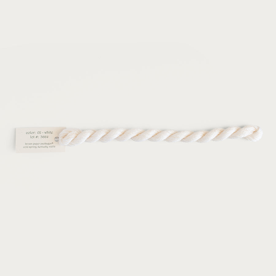 Ivory Thread Color Silk & Ivory Thread – 250 Colors of Silk & Merino Wool for Needlepoint ...