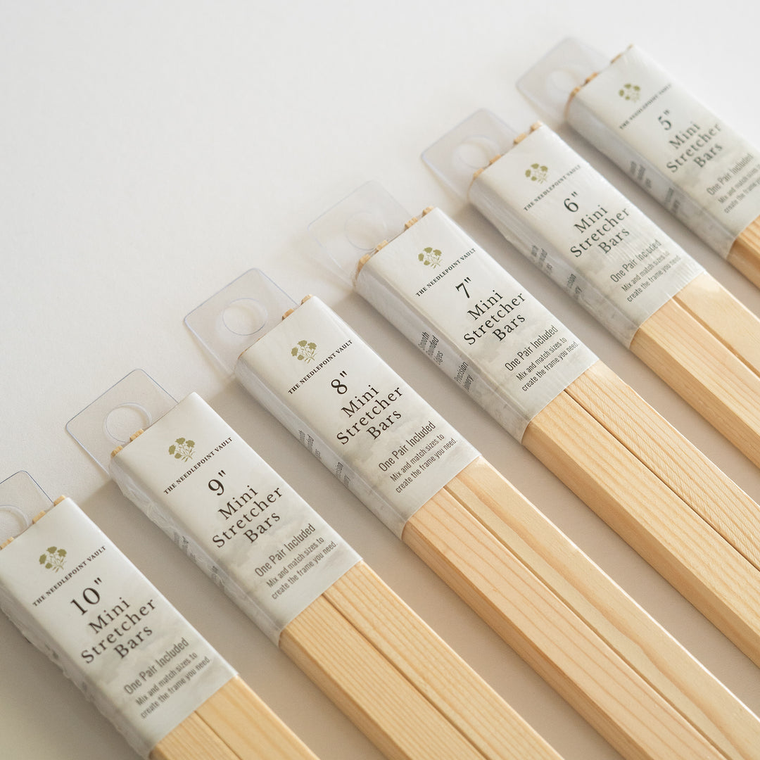 Mini Needlepoint Stretcher Bars | 5"–10" | 2-Pack
