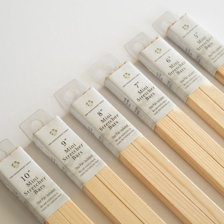 Mini Needlepoint Stretcher Bars | 5"–10" | 2-Pack